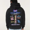 Sudadera con capucha y estampado cuadrado Hollister x Taco Bell