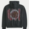 Sudadera con capucha y estampado de baloncesto de la Universidad de Houston Cougars