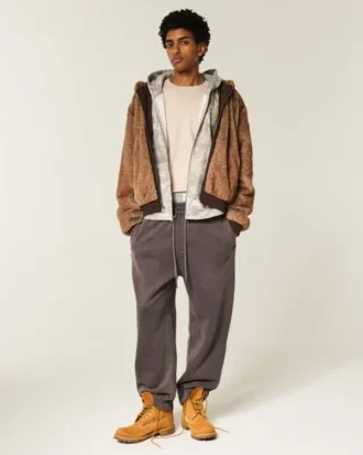 Sudadera con capucha y estampado de camuflaje de la Universidad de Oregón Ducks con cremallera