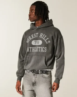 Sudadera con capucha y estampado de Forest Hills Athletics