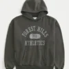 Sudadera con capucha y estampado de Forest Hills Athletics