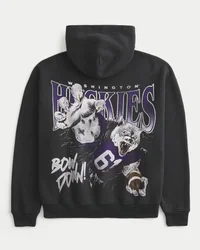 Sudadera con capucha y estampado de los Huskies de la Universidad de Washington