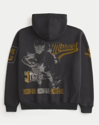 Sudadera con capucha y estampado de los Missouri Tigers de la Universidad de Missouri