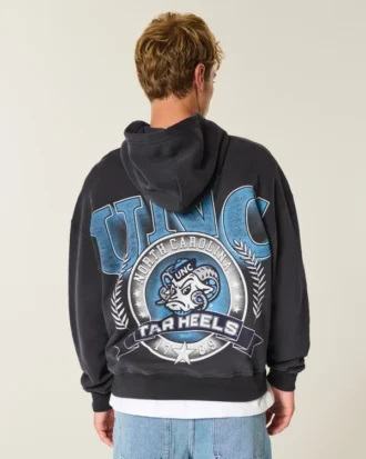 Sudadera con capucha y estampado de los Tar Heels de la Universidad de Carolina del Norte