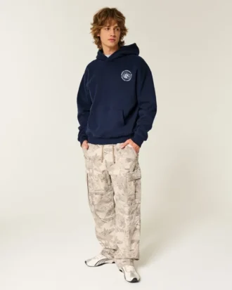 Sudadera con capucha y estampado de los Tar Heels de la Universidad de Carolina del Norte en Chapel Hill