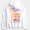 Sudadera con capucha y estampado de los Tigres de la Universidad de Clemson