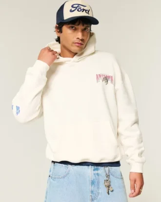 Sudadera con capucha y estampado de los Wildcats de la Universidad de Arizona