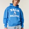 Sudadera con capucha y estampado de los Yale Bulldogs
