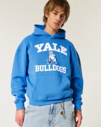 Sudadera con capucha y estampado de los Yale Bulldogs