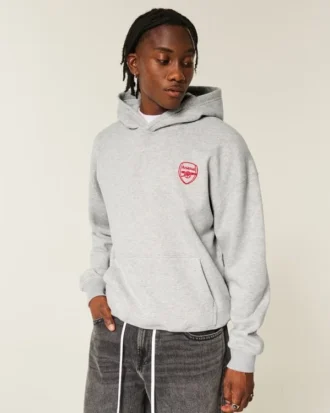 Sudadera con capucha y estampado del Arsenal FC