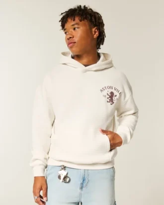 Sudadera con capucha y estampado del Aston Villa F.C.