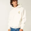 Sudadera con capucha y estampado del Real Madrid CF