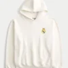 Sudadera con capucha y estampado del Real Madrid CF