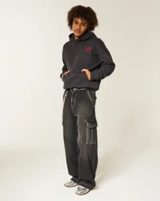Sudadera con capucha y estampado Dodge Challenger