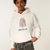 Sudadera con capucha y estampado Dodge Hellcat