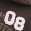 Sudadera con capucha y estampado gráfico con forro de piel sintética