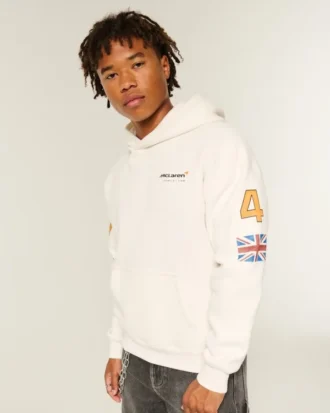 Sudadera con capucha y estampado McLaren