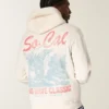 Sudadera con capucha y estampado surfero So Cal