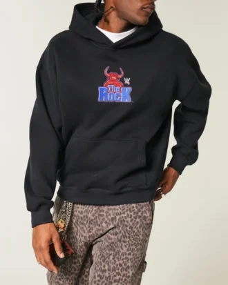 Sudadera con capucha y estampado The Rock