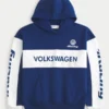 Sudadera con capucha y estampado Volkswagen Racing