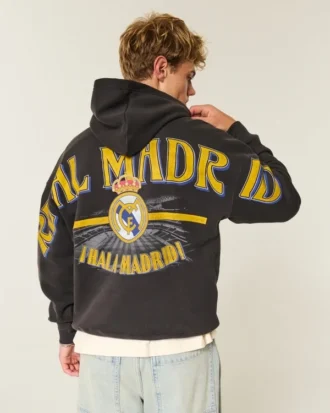 Sudadera con capucha y gráfico del Real Madrid CF