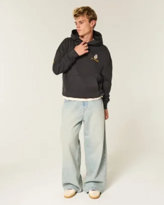 Sudadera con capucha y gráfico del Real Madrid CF