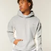 Sudadera con capucha y logo cuadrado