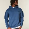 Sudadera con capucha y logo cuadrado