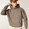Sudadera con capucha y logo cuadrado Sudadera con capucha y logo cuadrado