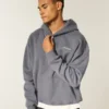 Sudadera con capucha y logo cuadrado