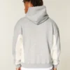 Sudadera con capucha y logo cuadrado