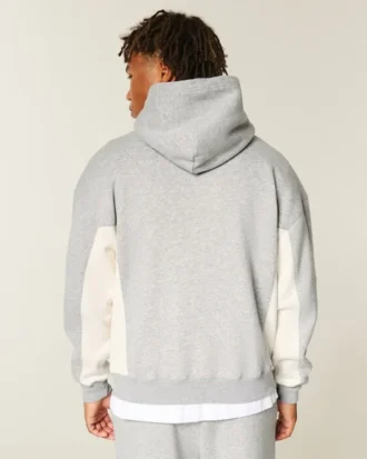 Sudadera con capucha y logo cuadrado