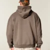 Sudadera con capucha y logo cuadrado Sudadera con capucha y logo cuadrado