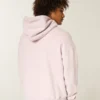 Sudadera con capucha y logo cuadrado