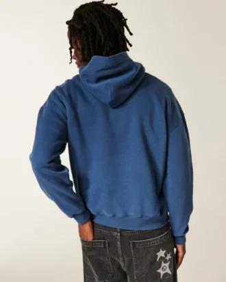 Sudadera con capucha y logo cuadrado