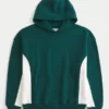 Sudadera con capucha y logo cuadrado