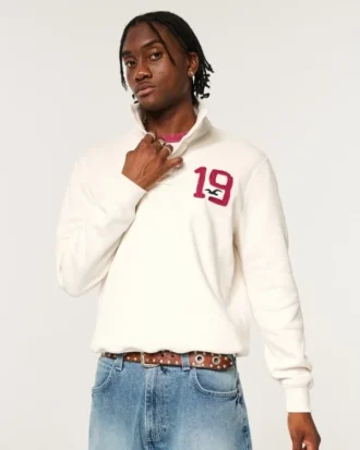 Sudadera con capucha y logo Henley