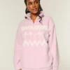 Sudadera con cremallera de un cuarto de Gilly Hicks Sherpa