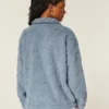 Sudadera con cremallera de un cuarto de Gilly Hicks Sherpa