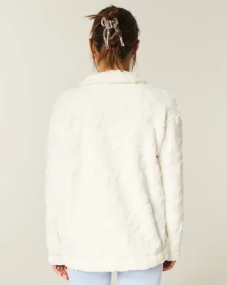 Sudadera con cremallera de un cuarto de Gilly Hicks Sherpa