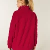 Sudadera con cremallera de un cuarto de Gilly Hicks Sherpa