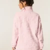 Sudadera con cremallera de un cuarto de Gilly Hicks Sherpa