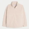 Sudadera con cremallera de un cuarto de Gilly Hicks Sherpa