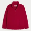Sudadera con cremallera de un cuarto de Gilly Hicks Sherpa