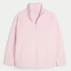 Sudadera con cremallera de un cuarto de Gilly Hicks Sherpa