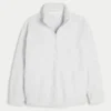 Sudadera con cremallera de un cuarto y bordado de lazo de Gilly Hicks