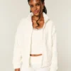 Sudadera con cremallera Sherpa de Gilly Hicks