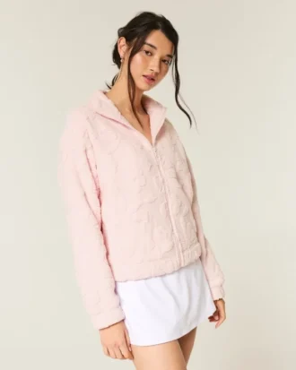 Sudadera con cremallera Sherpa de Gilly Hicks