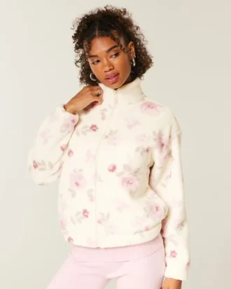 Sudadera con cremallera Sherpa de Gilly Hicks