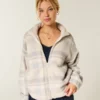 Sudadera con cremallera Sherpa de Gilly Hicks